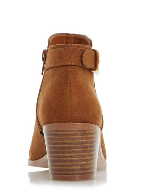 **Head Over Heels by Dune Tan 'Priyanka' Ankle Boots